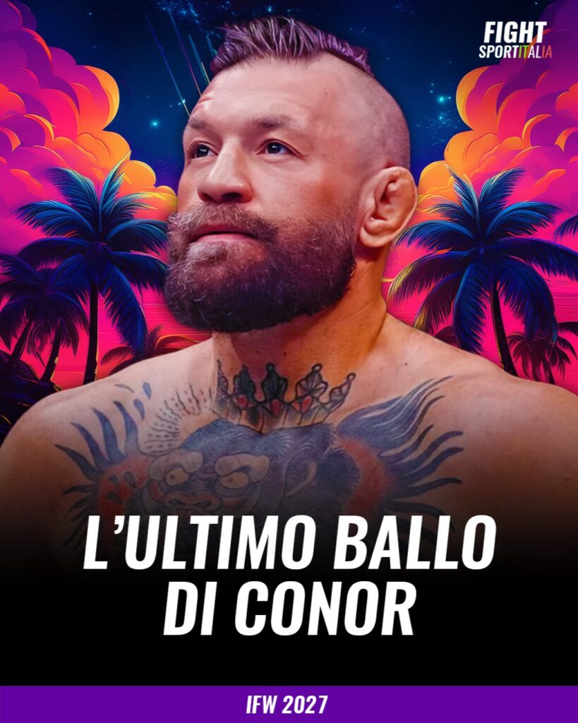 Conor McGregor promette il suo ultimo incontro all'international fight