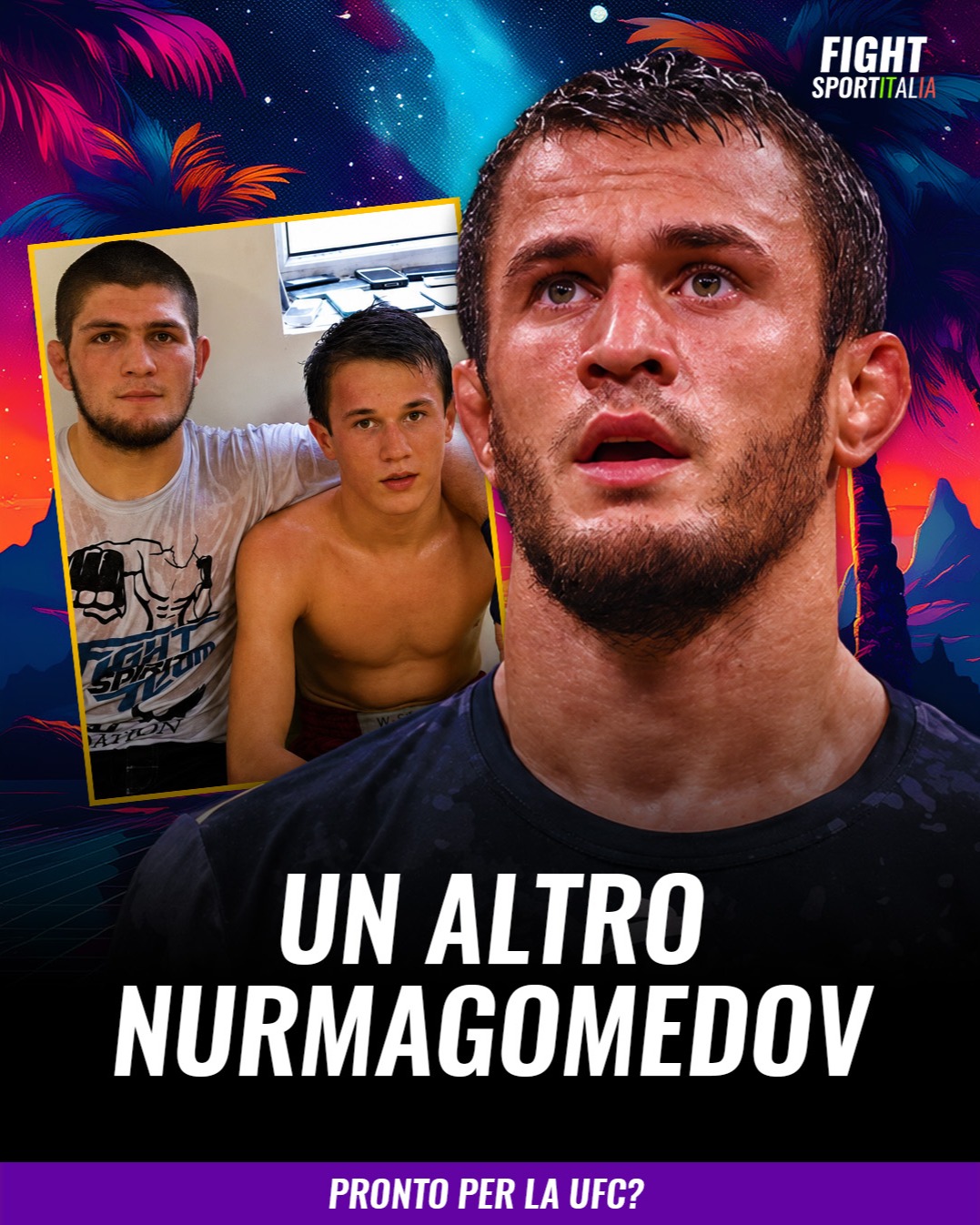 Usman Nurmagomedov vince contro Archie Colgan nella prima ripresa del