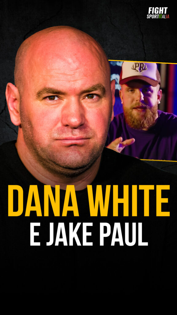 Cosa ne pensate di questo botta e risposta di Jake Paul e Dana White?