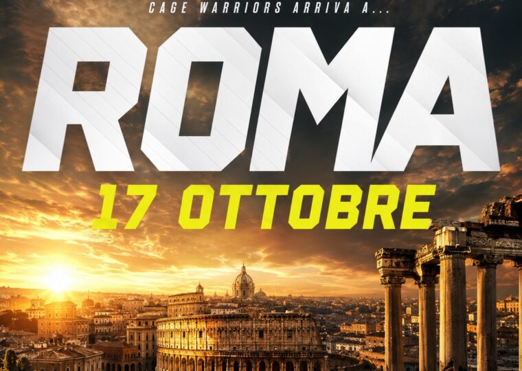 Il Cage Warriors a Roma regala sempre grandi emozioni 🔥🇮🇹 Vi aspettiam