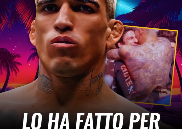 A quanto pare doveva essere proprio Charles Oliveira l'avversario di A