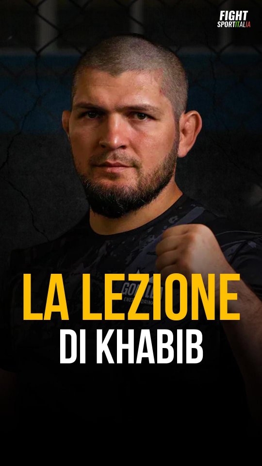 Khabib sgrida Islam Makhachev per come si è comportato durante la conf