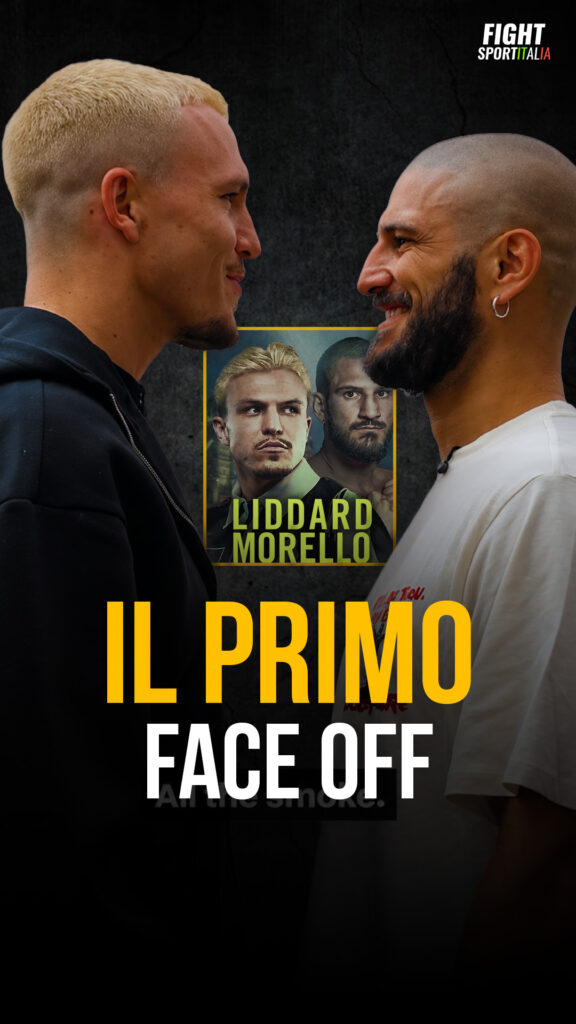 Il primo face off tra @dario_spartan_morello e @georgeliddard_ 🔥 FORZA