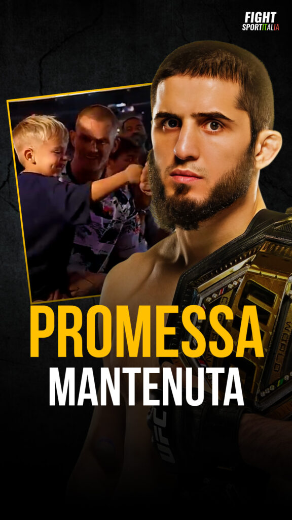 Islam Makhachev ha mantenuto la promessa fatta ed ha accontentato il f