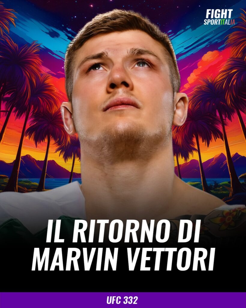 🚨 UFFICIALE 🚨 Marvin Vettori affronterà Ismail Naurdiev a , in program
