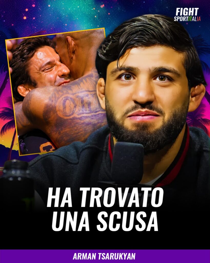 Secondo Arman Tsarukyan il motivo che avrebbe spinto Charles Oliveira
