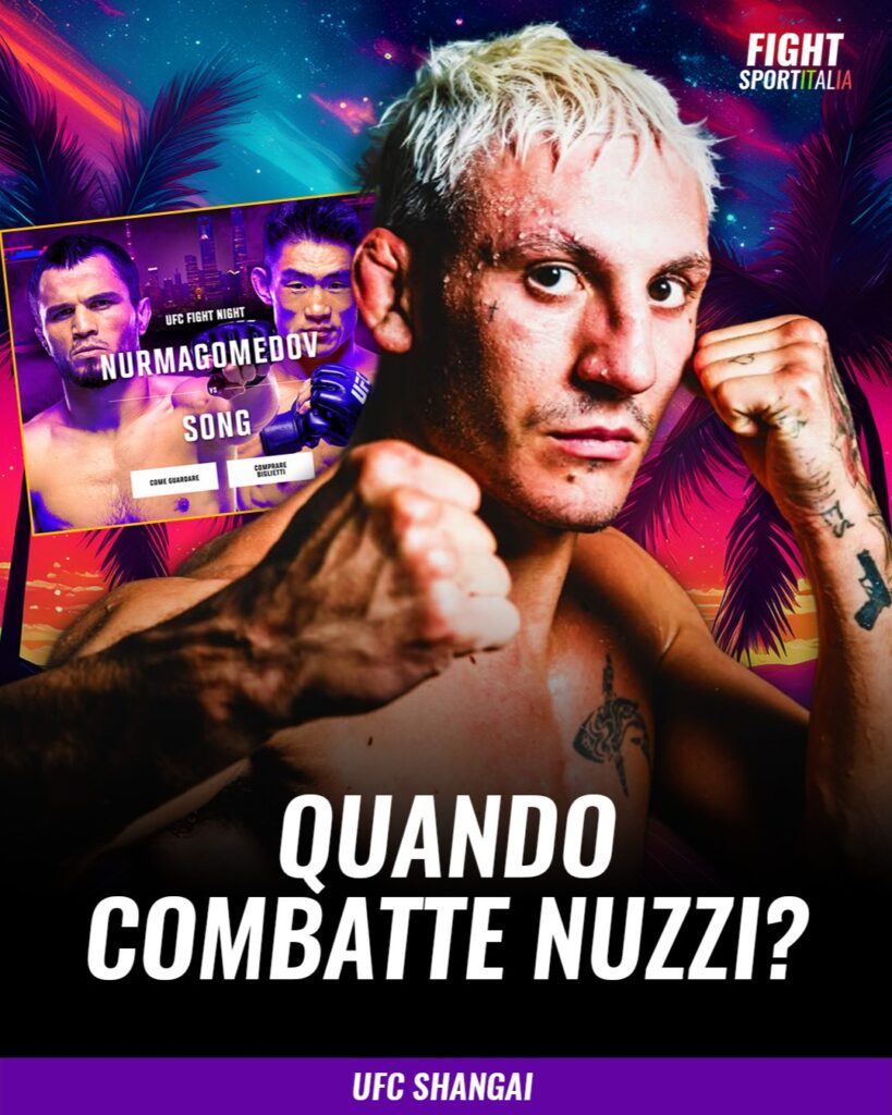 Francesco Nuzzi debutterà a il prossimo sabato nel terzultimo match de