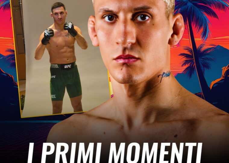 FRANCESCO NUZZI in UFC 🇮🇹 Il nostro Berserker è arrivato Shangai e que