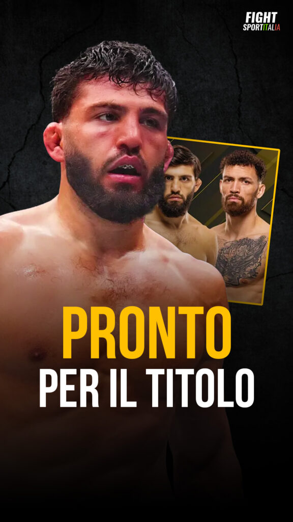 "È un buon riscaldamento prima del match per il titolo..." Arman Tsaru